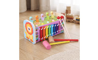 Educational Whack a Mole Game Learning Whack-Apeg Toy Preschool Pounding Bench Sensory for Playroom