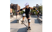 Skating Helmet with Knee Pads, Elbow Pads, and Wrist Guards Vented Helmet with Wrist Guards Shock-Absorbing Gear Set for Scootering
