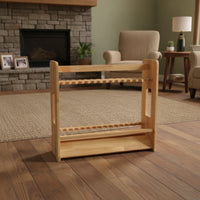 Fishing Rod Rack Long-Lasting Rod Holder with Base Shelf Easy Assembly