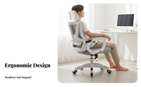High-Back Ergonomic Sled Chair Designed for Long Sitting Office Furniture