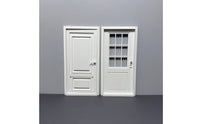 Dollhouse Door Framed Panel Openable Dollhouse Door Realistic