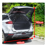 SUV Tailgate Net Portable Vehicle Accessory Ventilation for Travelers