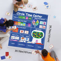 Calendar Weather Card and Learning Center Pocket Chart for Kids