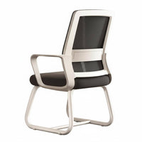 Ergonomic Design Mesh Back Swivel Chair Support Office Furniture Thick Padded Seat Seating Solution Easy Assembly for Telecommuting Workers, Students, Gamers, Conference Room