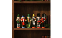 6 Pieces Nutcracker Ornament Small Nutcracker Ornaments Detailed Soldier Nutcrackers for Tabletop