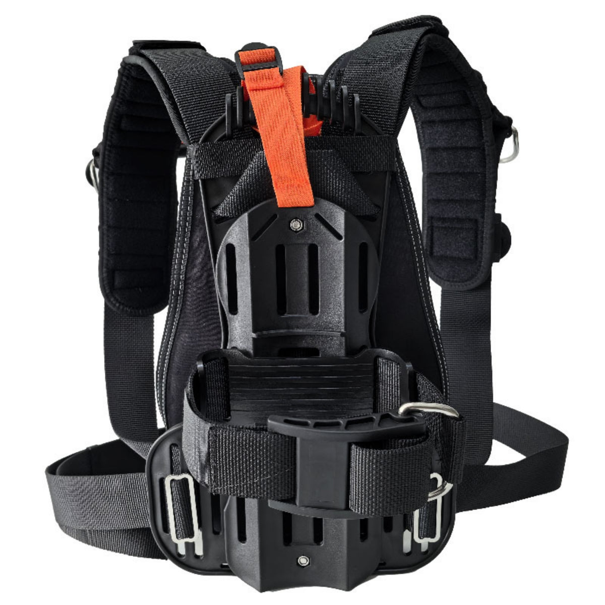 Scuba Tank Dive Cylinder Support Rigid Dive Backplate Harness Heavy Duty Scuba Backplate with Harness for Divers