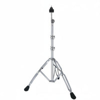 Angle Adjustable Straight Cymbal Stand Stable Support Cymbal Extendable Stand Heavy Duty Music Gear Rubber Feet for Drummers, Musicians