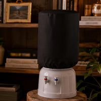 Water Dispenser Pail Cover PVC Inner Surface Cylindrical Pail Cover Foldable