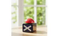 Portable Handheld Buzzer Compact Buzzer with Dome Button Interactive Small Loud for Game Nights