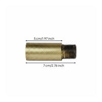 Faucet Cylindrical Metal Tube Extender Sleek