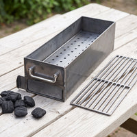 Heavy-Duty 2.75mm Thick Welded Charcoal Grill for Outdoor BBQ and Commercial Use