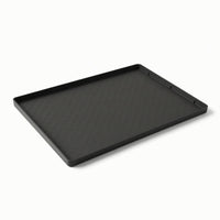 Silicone Tray Mat with Raised Rim Mess Control for Refrigerator