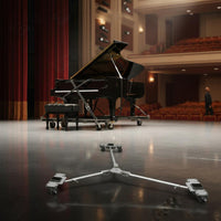 3 pieces/set Folding Piano Carriage Foldable Music Apparatus Effortless Rolling