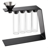 Coffee Bean Rack with Tubes Attractive Test Tube Stand Sturdy for Baristas