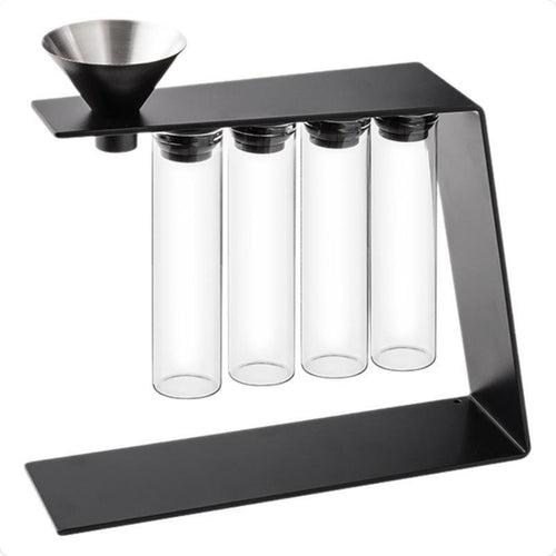 Coffee Bean Rack with Tubes Attractive Test Tube Stand Sturdy for Baristas