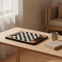 Horsehair Chessboard Checkered Chess Board Ornament Long-Lasting for Office