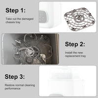 Replacement Base Tray for Bottle Washer, Compatible with Momcozy KleanPal Pro