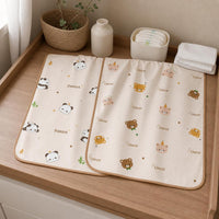 Waterproof Reusable Baby Diaper Changing Pad Breathable Urine Mat for Crib & Bed
