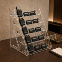 Five-Tier Display Rack Transparent Household Organizer Stable