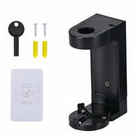 Wall-Installed Soap Dispenser Bracket Compact Single Head Bottle Bracket Refillable Washroom Storage