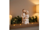 Holy Family Figurine Tabletop Nativity Figurine Resin Nativity Statue for Families, Collectors, Christmas Displays, Mantel, Shelves