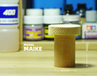 MAIKE模型喷涂上色手拿持支架拼装制作手涂绘用制木质工具支座