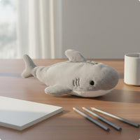 Fluffy Writing Instrument Case Fun Gift Stuffed Creature Writing Instrument