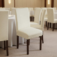 Geometric Pattern Chair Cover Stretchable Jacquard Chair Cover Stretchy for Home