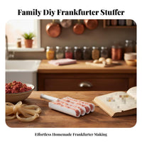 Hand Push Sausage Filler Easy to Use Manual Sausage Stuffer Large Capacity