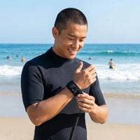 冲浪板伸缩绳弹簧划水绳户外防丢潜水弹力绳多功能垂钓配件