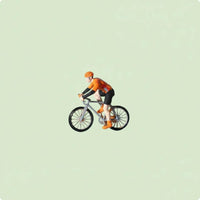 1/64 Cyclist Model Decorative Cyclist Decoration Imaginative Play
