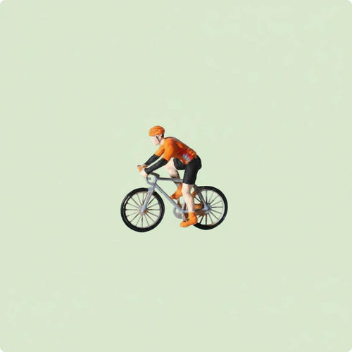 1/64 Cyclist Model Decorative Cyclist Decoration Imaginative Play