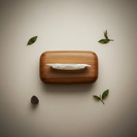 Walnut Tissue Box Polished Rounded Edges Walnut Tissue Holder Easy to Refill
