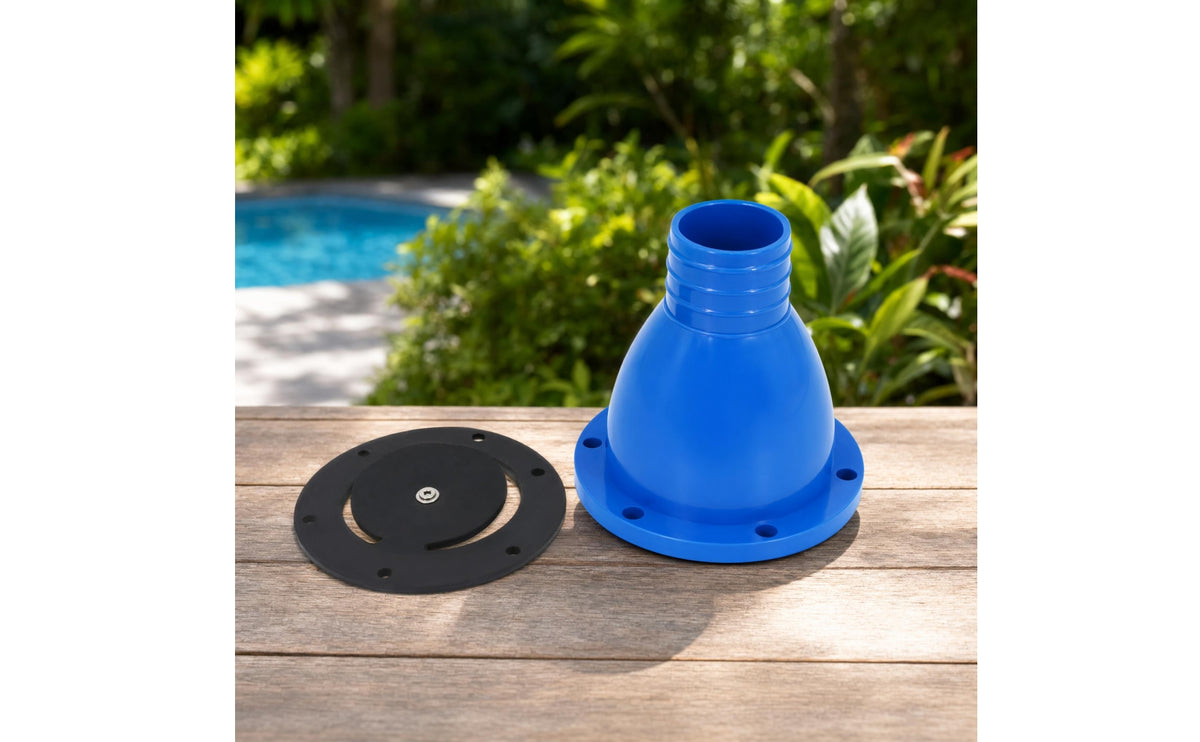 Pool Vacuum Plate Checking  Control Device 1 Way  Checking  Control Device with Gasket Long for Maintenance Technicians
