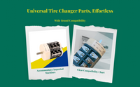 Tire Changer Accessories, Cylinder Gasket Kit, Control Valve, Universal Tire Machine Parts for Automotive Repair