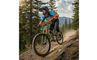 Impact Resistant Helmet with Detachable Chin Bar Safeguarding Adult Mountain Bike Helmet Removable Ventilated for Bmx Riders, Adults, Downhill Riding
