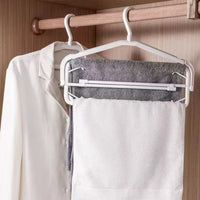Retractable Clothes Hanger Sturdy Retractable Hanger Easy to Install for Closet