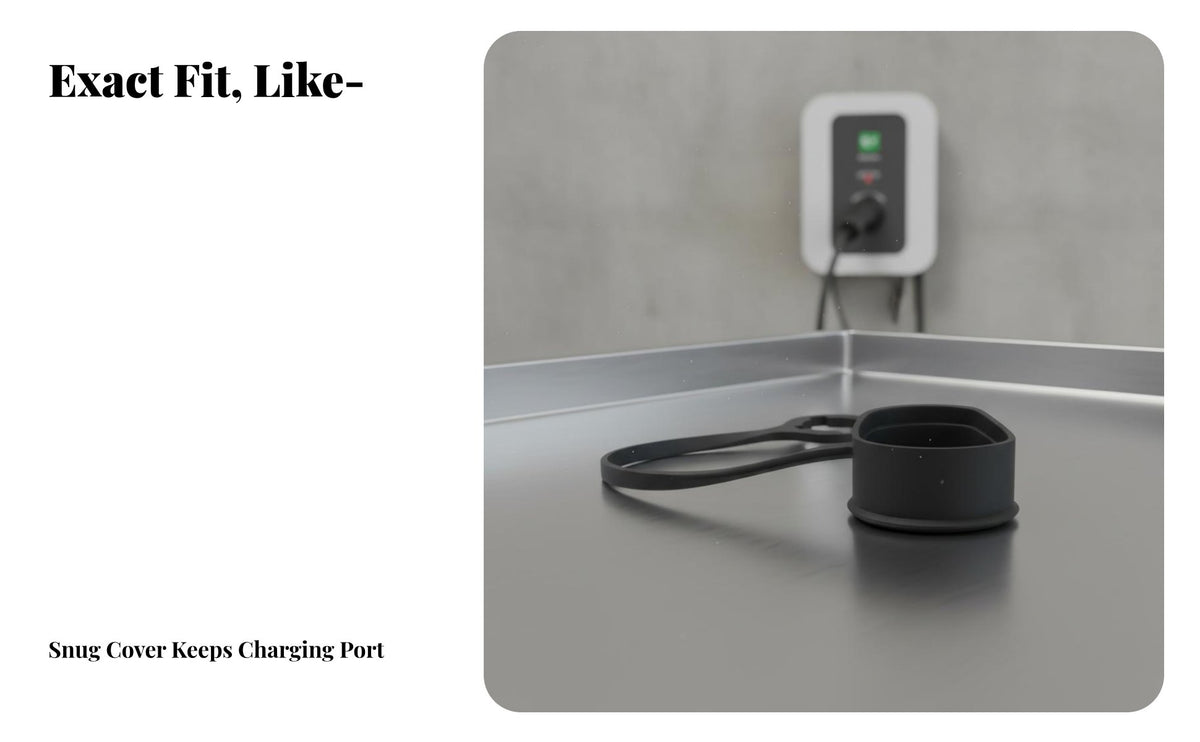 Electric Vehicle Charging Cap Dustproof Electric Vehicle Charger Plug Cover Rubber Charging Connector Cover Waterproof