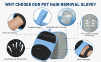 Pet Hair Removal Glove with Static Electricity