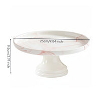 Afternoon Tea Serving Stand Elegant Gold Handle Tiered Cupcake Stand for Party