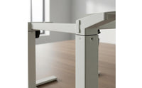 Single Desk Lifting Mechanism Frame Telescopic Sit-Stand Desk Frame High Load Capacity Standing Table Stand for Study