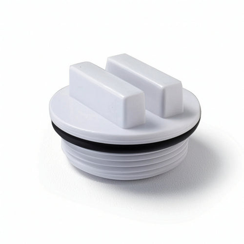 Threaded Drain Plug Pool Drain Plug O-ring Threaded Plug Plumbing Line Closure Pool Maintenance Secure Fit Suitable for Pool Owners Pool Winterizing