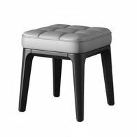 Low Stool Stackable Seating Space Saving Comfort Cushion for Bedroom