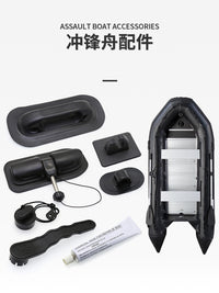 Inflatable Boat Accessories Universal Oar Mount and Rubber Handle