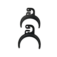 2 Pieces Easy Attachment Snap-on Ball Holder Long-Lasting Ball Holder with Clip Convenient Lightweight for Tennis Players, Coaches, Training Sessions