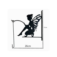 Fairy Wall Planter Hook Sturdy Decorative Hanging Bracket Space Saving for Patio