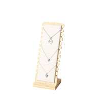 Bamboo Jewelry Display Rack for Necklaces and Pendants
