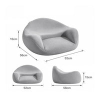 Padded Contoured Meditation Cushion Enveloping Meditation Cushion for Sitting