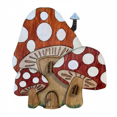 1 Piece Diy Fairy Door Miniature Gnome Boxwood Ornament Wooden Blank Sign Rustic Door Suitable for Home Decoration Garden Stairs Creative Living Space
