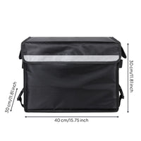 Insulated Delivery Box Portable Food Delivery Box Thermal Container for Commuters